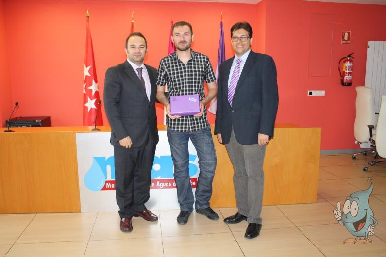 Web Entrega premio a Ricardo Muñoz, primer premio