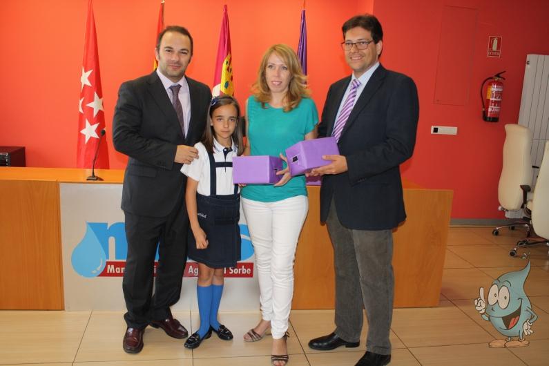 Web Entrega de premio a Isabel Gabriela Martín, segundo premio